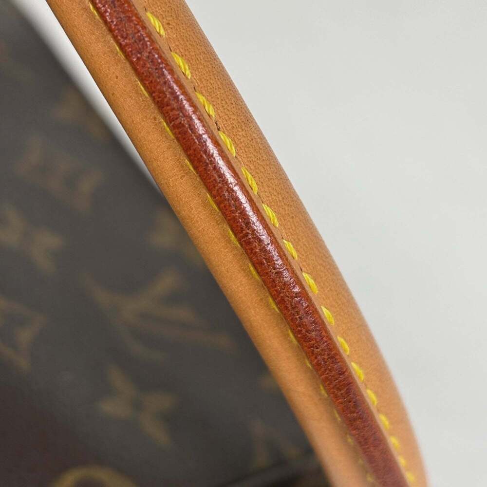 LOUIS VUITTON Authentic Brown Monogram Looping MM Shoulder Bag - Picture 7 of 8